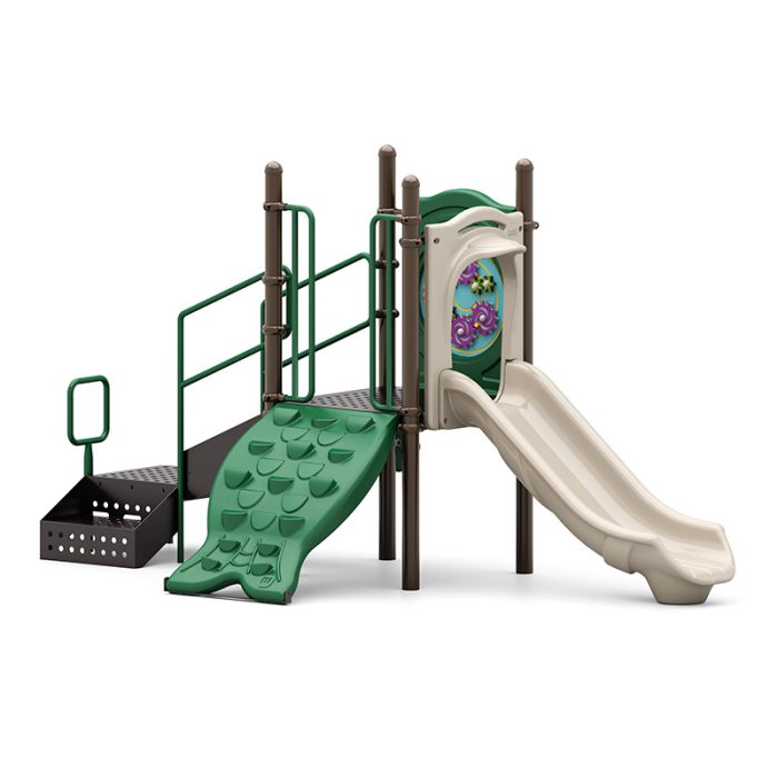 World Klass Play Sprout Slide €“ Compact Playground for Ages 2€“5