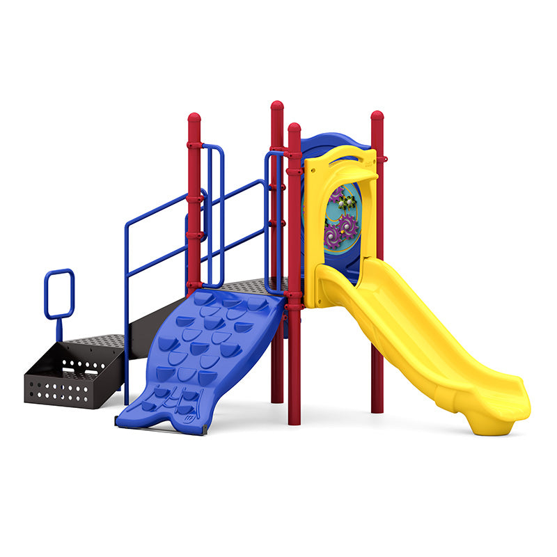 World Klass Play Sprout Slide €“ Compact Playground for Ages 2€“5