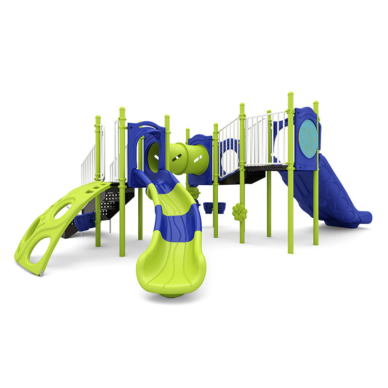 World Klass Play Cedar Cascade €“ Commercial Playground for Ages 2€“12