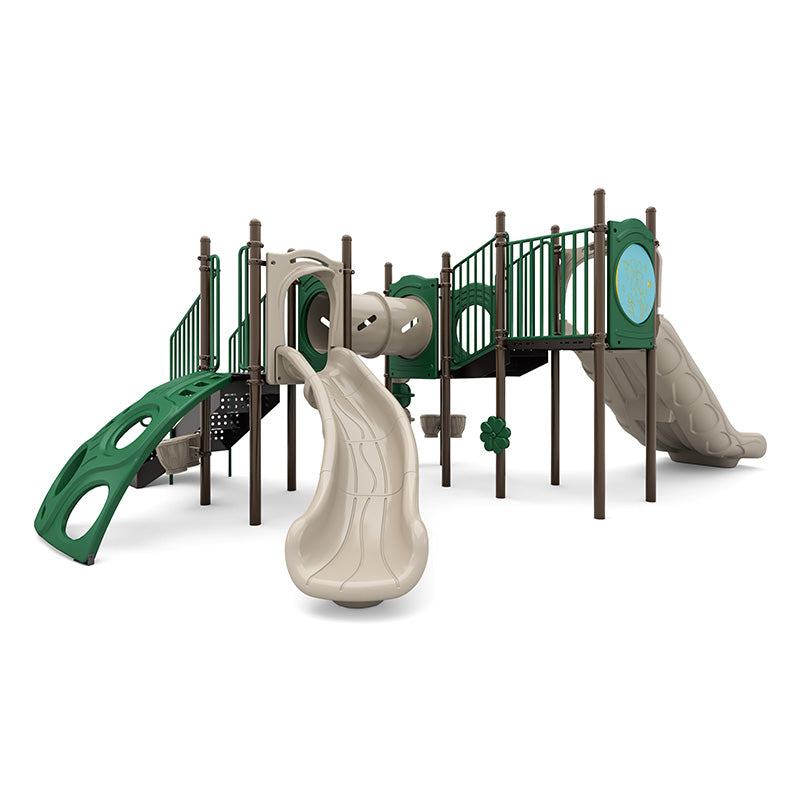 World Klass Play Cedar Cascade €“ Commercial Playground for Ages 2€“12