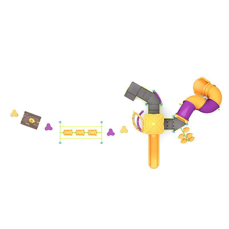 World Klass Play East Bank Racer / River Playground €“ Ages 2€“12