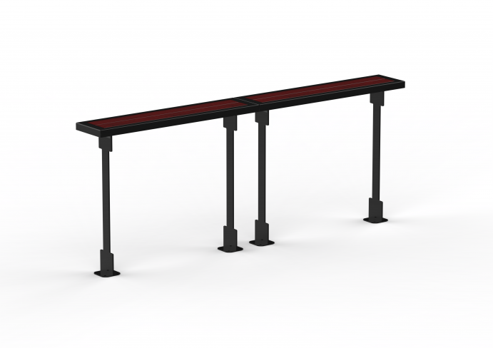 UltraSite 9' New Haven Brady Drink Rail