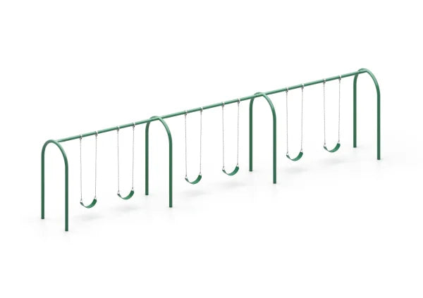 World Klass Play 3.5" Arch Swing Frame 8Ft €“ 2 to 8 Swings