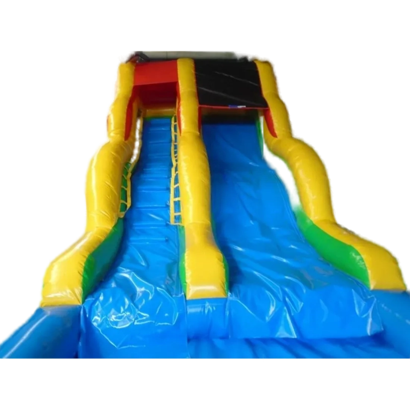 Bounce Horizon 16ft Dolphin Sea Inflatable Water Slide with Pool