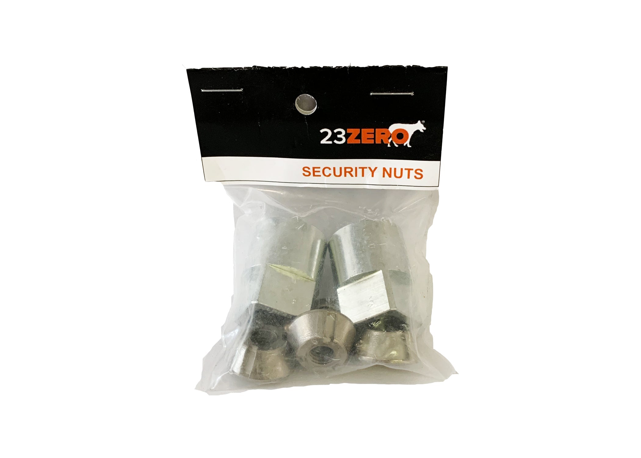 23Zero Security Nuts (M8x1.25) 4 Nuts, 2 Keys