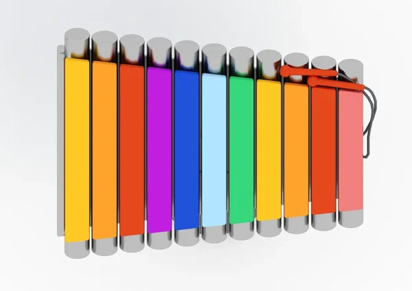 World Klass Play Rainbow Xylophone – Outdoor Playground Instrument