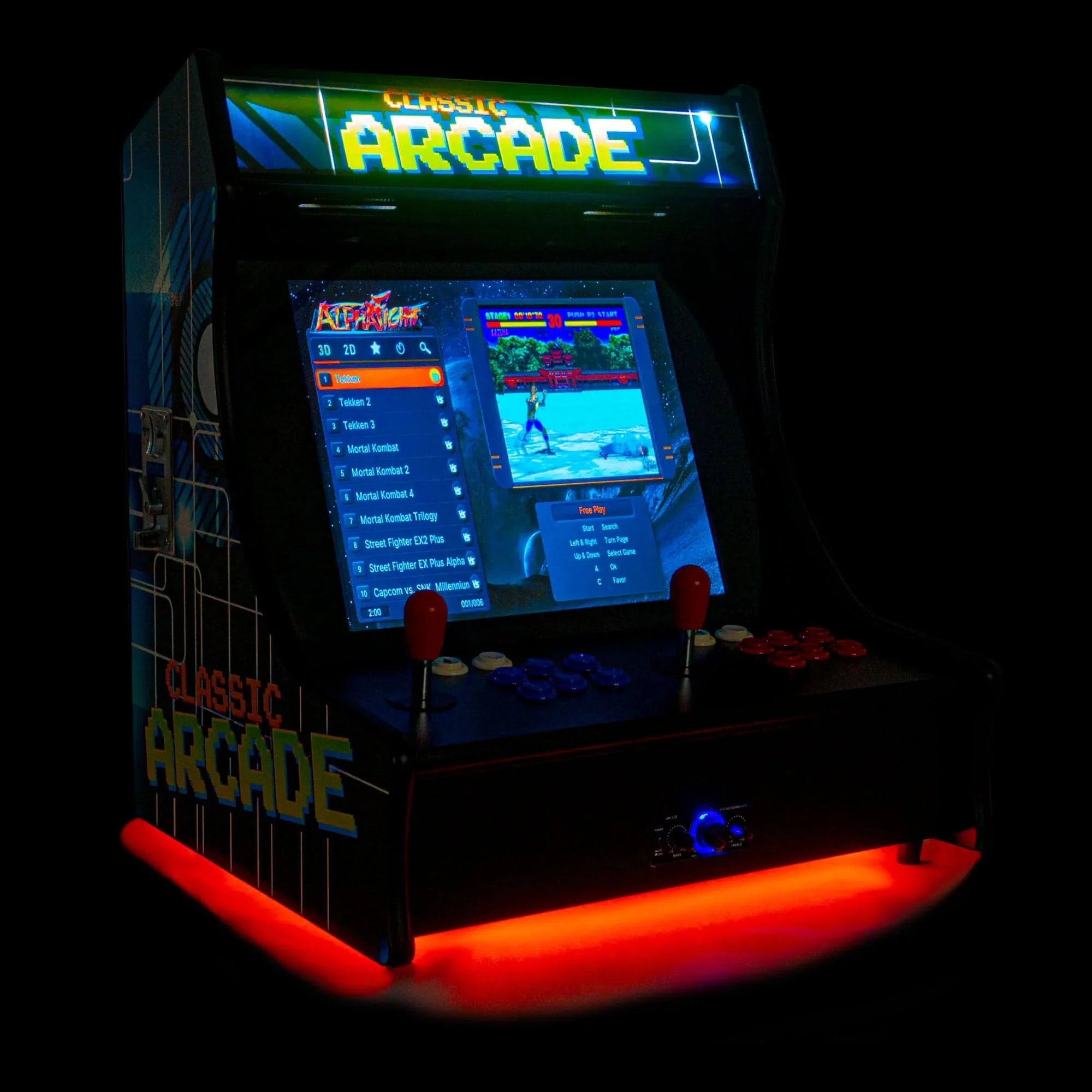 Creative Arcades 2-Player Mini 19" LCD Portable Tabletop Arcade Machine