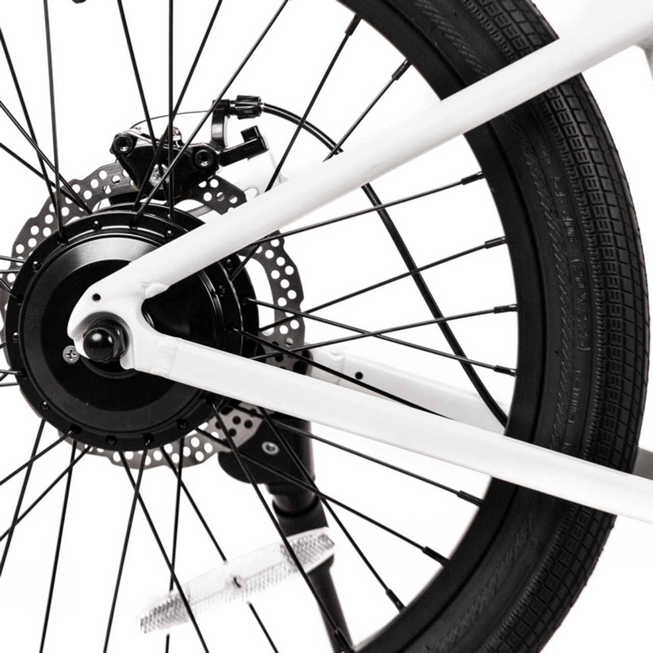 JackRabbit OG2 - Lightweight & Compact Pro Micro eBike, White
